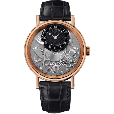 Breguet Tradition 7057 Rose Gold / Black 7057BR/G9/9W6