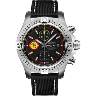 Breitling Avenger Chronograph 45 Stainless Steel / Black / Military / Pin / Swiss Air Force Limited Edition A133171A1B1X1