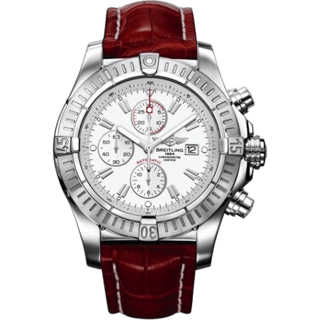 Breitling Super Avenger Silver / Stick A1337011.A660