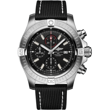 Breitling Avenger Chronograph 48 Stainless Steel / Black / Military / Folding A13375101B1X2