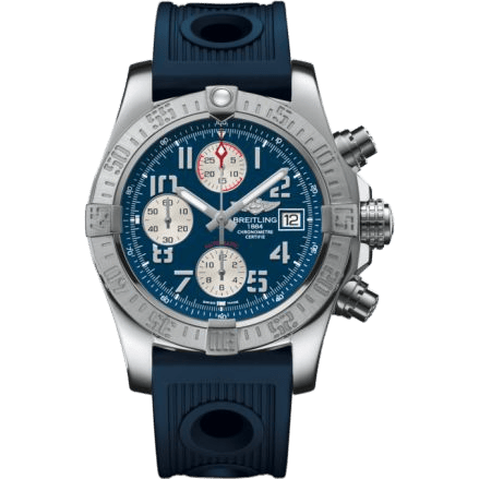 Breitling Avenger II Stainless Steel / Mariner Blue / Rubber A1338111.C870.211S