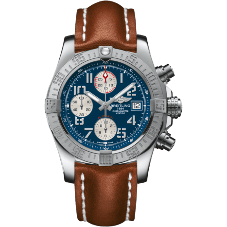 Breitling Avenger II Stainless Steel / Mariner Blue / Calf / Folding A1338111/C870/434X/A20D.1