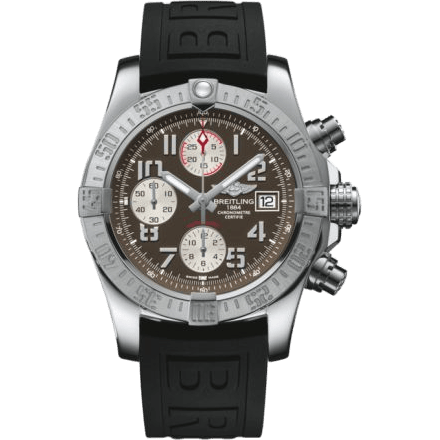 Breitling Avenger II Stainless Steel / Tungsten Gray / Rubber / Pin A1338111/F564/152S/A20S.1