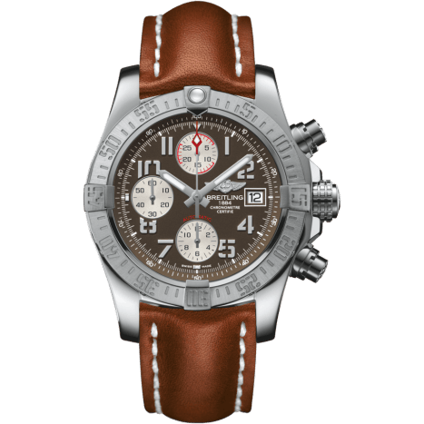 Breitling Avenger II Stainless Steel / Tungsten Gray / Calf / Folding A1338111/F564/434X/A20D.1