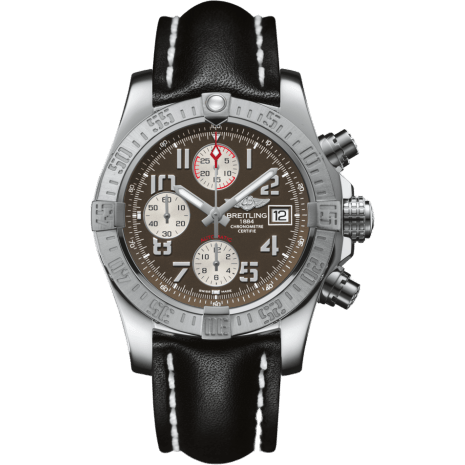 Breitling Avenger II Stainless Steel / Tungsten Gray / Calf / Folding A1338111/F564/436X/A20D.1