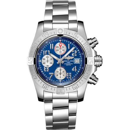 Breitling Avenger II Stainless Steel / Mariner Blue / Bracelet A13381111C1A1