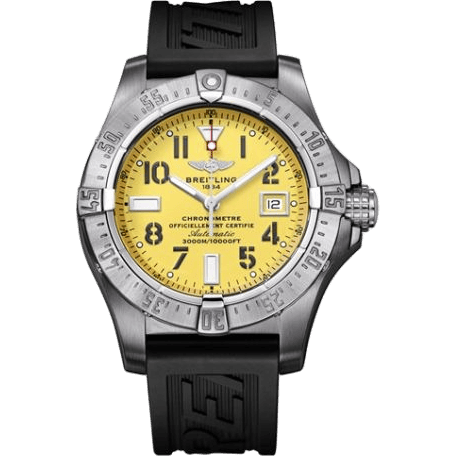 Breitling Avenger Seawolf Stainless Steel / Yellow A1733010.I513