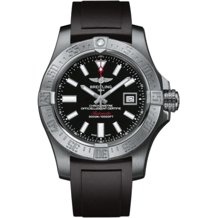 Breitling Avenger II Seawolf Stainless Steel / Volcano Black / Rubber A1733110/BC30/131S