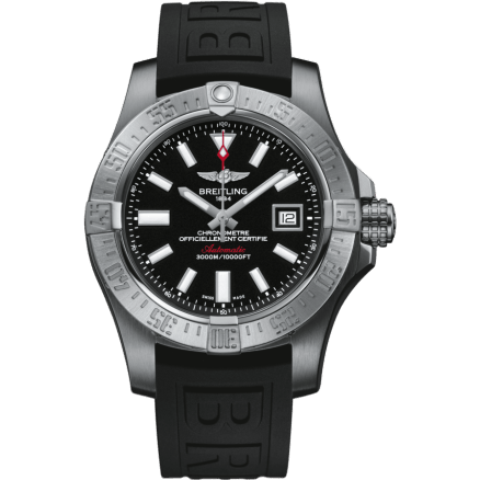 Breitling Avenger II Seawolf Stainless Steel / Volcano Black / Rubber / Folding A1733110/BC30/153S/A20DSA.2