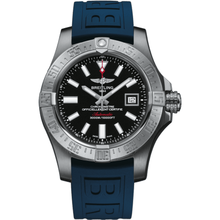 Breitling Avenger II Seawolf Stainless Steel / Volcano Black / Rubber / Folding A1733110/BC30/157S/A20DSA.2