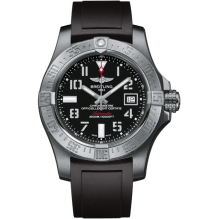 Breitling Avenger II Seawolf Stainless Steel / Volcano Black / Rubber A1733110/BC31/131S