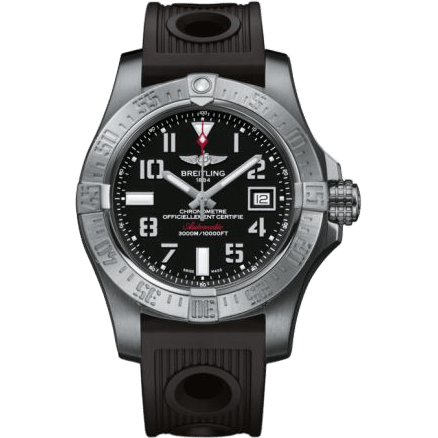 Breitling Avenger II Seawolf Stainless Steel / Volcano Black / Rubber / Folding A1733110/BC31/200S/A20DSA.2