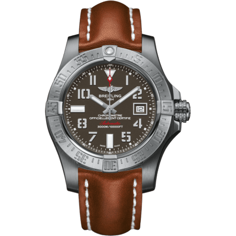 Breitling Avenger II Seawolf Stainless Steel / Tungsten Gray / Calf / Folding A1733110/F563/434X/A20DSA.1