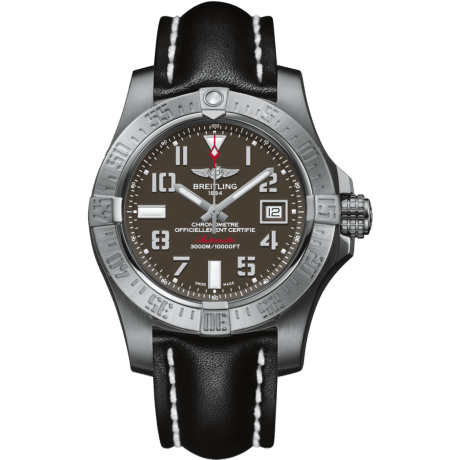 Breitling Avenger II Seawolf Stainless Steel / Tungsten Gray / Calf / Folding A1733110/F563/436X/A20DSA.1