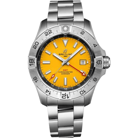 Avenger Automatic GMT 44 Stainless Steel / Yellow / Beaverbrooks