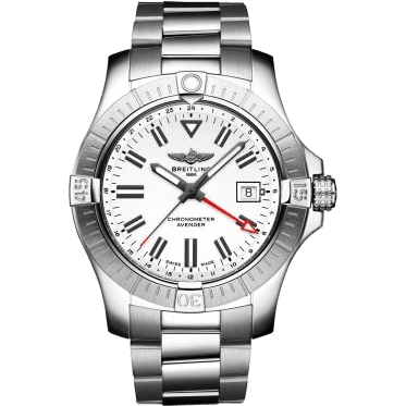 Avenger Automatic GMT 43 Stainless Steel / White / Bracelet