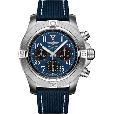 Breitling Avenger B01 Chronograph 45 Stainless Steel / Blue / Strap - Folding AB01821A1C1X2