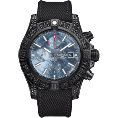 Super Avenger II Diamondworks / Black Steel / Blue MOP / Military