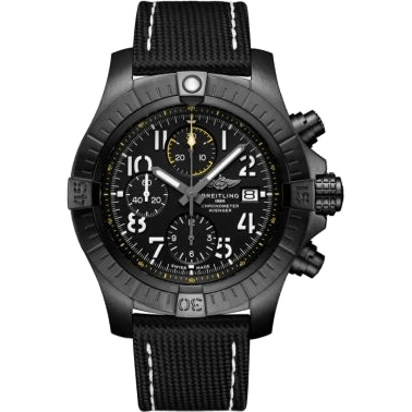Breitling Avenger Chronograph 45 Night Mission / Black / Military - Folding V13317101B1X2