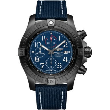 Breitling Avenger Chronograph 48 Night Mission / Blue / Military / Pin V13375101C1X1