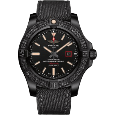 Breitling Avenger Blackbird 44 Black Titanium / Diamond / Volcano Black / Military V17311AT.BD74.109W