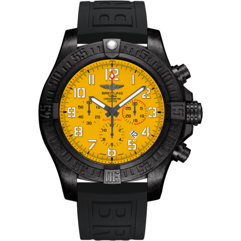 Breitling Avenger Hurricane 12H Breitlight / Cobra Yellow / Rubber / Pin XB0170E41I1S1