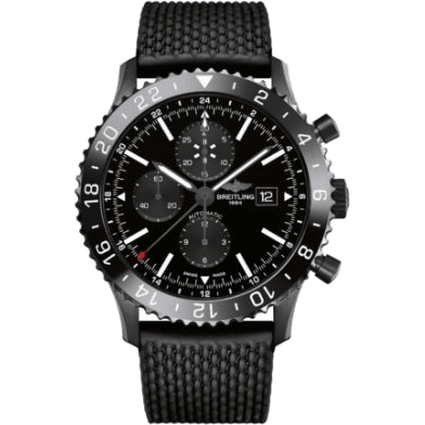 Chronoliner Blacksteel / Black / Rubber