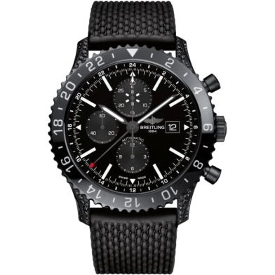 Chronoliner Blacksteel Diamondworks / Black / Rubber