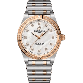Chronomat 28 Stainless Steel - Red Gold / MOP