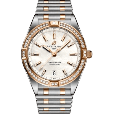 Chronomat 32 Stainless Steel / Red Gold - Diamond / MOP / Rouleaux / Boutique Edition