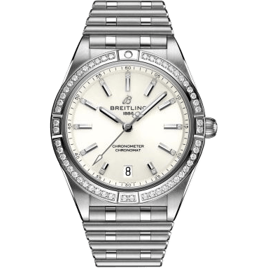 Chronomat Automatic 36 Stainless Steel - Diamond / White / Rouleaux