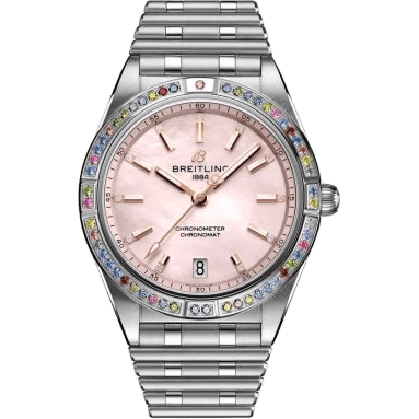 Chronomat Automatic 36 Stainless Steel - White Gold / MOP / South Sea / Bracelet