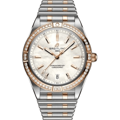 Chronomat Automatic 36 Stainless Steel / Red Gold - Diamond / MOP / Rouleaux / Boutique Edition
