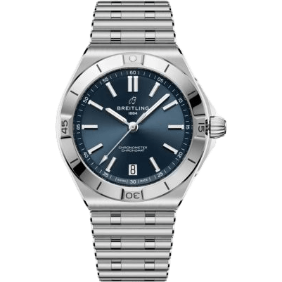 Chronomat B31 40 Stainless Steel / Blue / Rouleaux