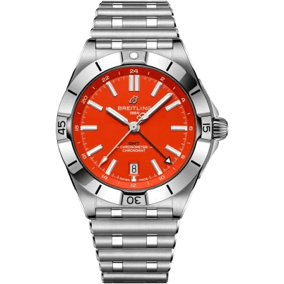 Breitling Chronomat Automatic GMT 40 NFL Cincinnati Bengals Edition