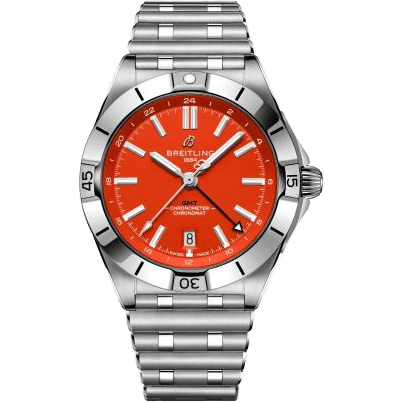 Breitling Chronomat Automatic GMT 40 NFL Denver Broncos Edition