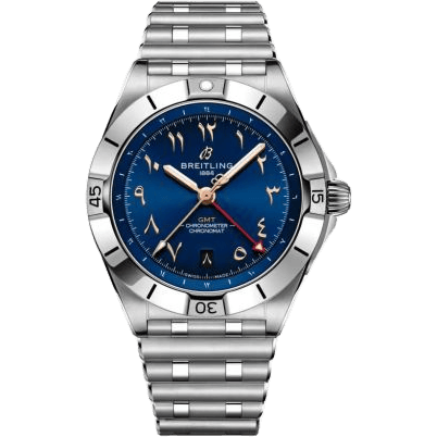 Chronomat 40 GMT Stainless Steel / Blue / Malaysia