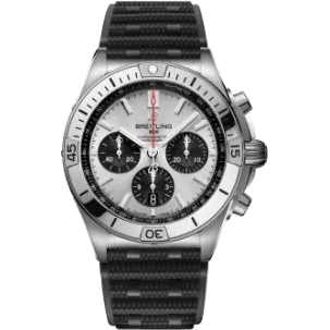 Breitling Chronomat B01 42 Stainless Steel / Silver / Rubber AB0134101G1S2
