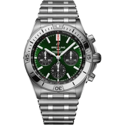Chronomat B01 42 Stainless Steel / Bentley / Rouleaux