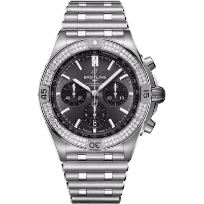 Breitling Chronomat B01 42 Stainless Steel - Diamond / Japan AB0134A21B1A1