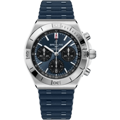 Chronomat B01 42 Stainless Steel / Blue / Rubber