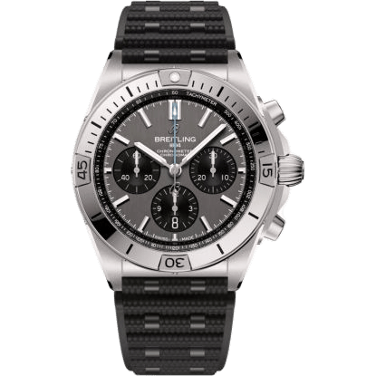 Breitling Chronomat B01 42 Titanium / Grey / Rubber Rouleaux EB0134101M1S1