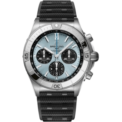 Breitling Chronomat B01 42 Stainless Steel / Platinum / Ice Blue PB0134101C1S2