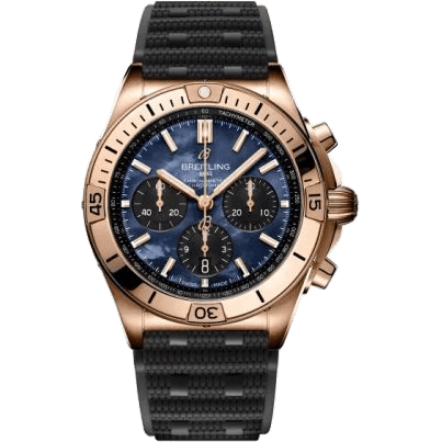 Chronomat B01 42 Red Gold / Blue MOP / Japan