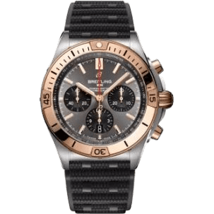 Breitling Chronomat B01 42 Stainless Steel / Red Gold / Anthracite / Rubber UB0134101B1S1