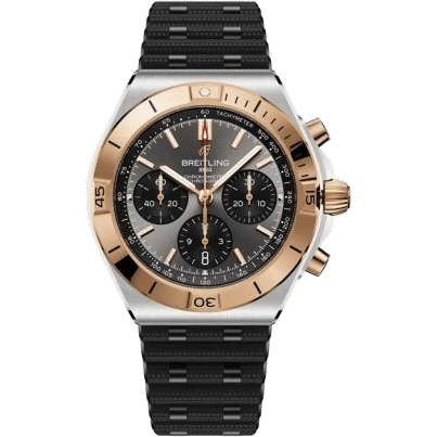 Breitling Chronomat B01 42 Stainless Steel - Red Gold / Grey / Rubber UB0158101B1S1