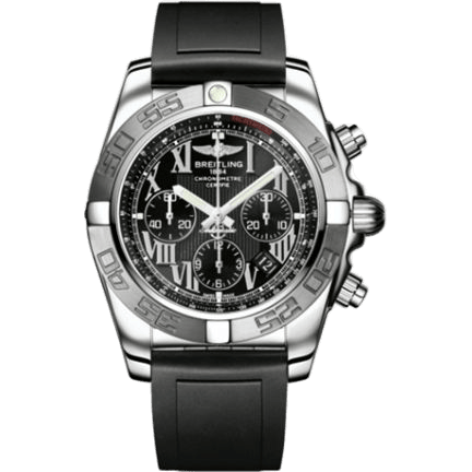 Breitling Chronomat 44 Stainless Steel / Black - Roman / Rubber AB011011/B956/131S