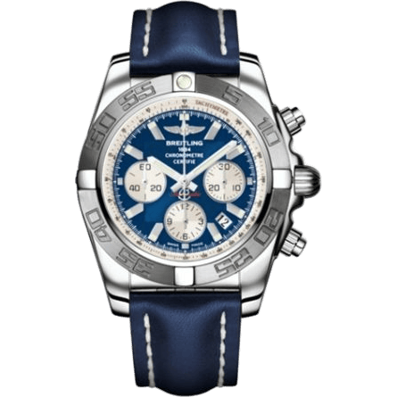 Breitling Chronomat 44 Stainless Steel / Blue / Calf AB011011/C788/105X