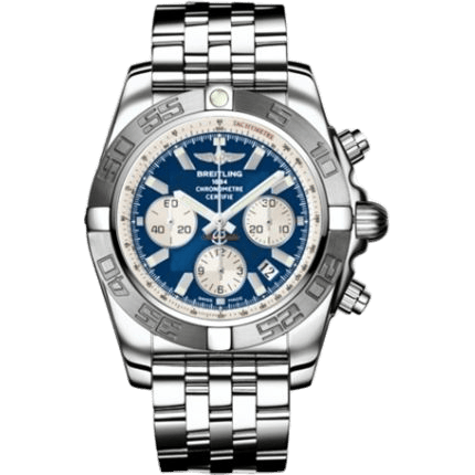 Breitling Chronomat 44 Stainless Steel / Blue / Bracelet AB011011/C788/375A