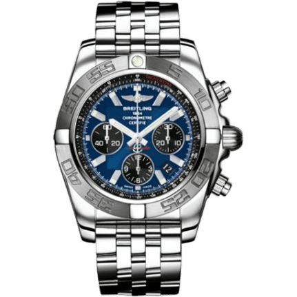 Breitling Chronomat 44 Stainless Steel / Blue / Bracelet AB011011/C789/375A